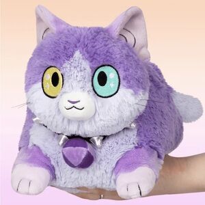 Plague Doctor Phlox Purple and White Plush Cat Toy